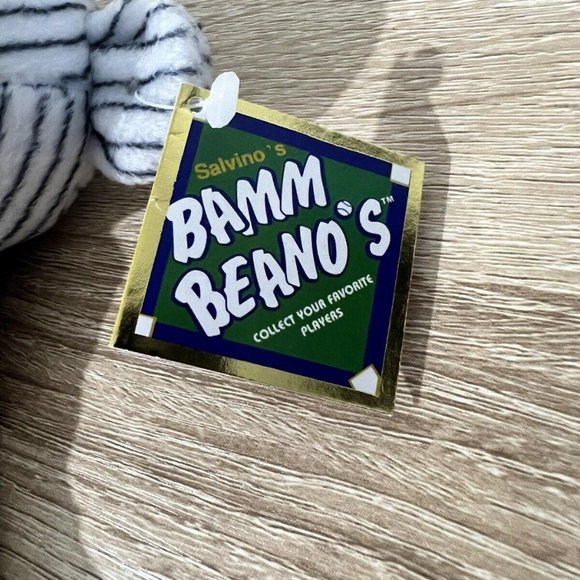 JETER #2 ﻿Martinez #24 SALVINO'S BAMM BEANO'S NY YANKEES '98 CHAMPS BEANIE BABY - Picture 3 of 5